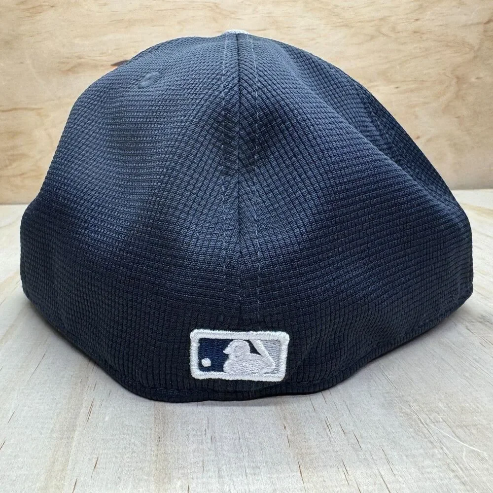 NEW New York Yankees New Era Navy 2025 Batting Practice 59FIFTY Fitted Hat Sz 8